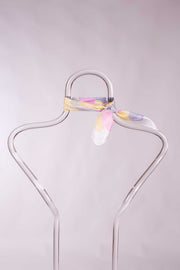 Pañuelo Seda Natural Pongé Pintado a Mano 45x45cm