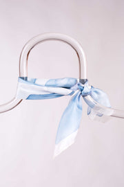 Pañuelo Pongé Seda Natural Pintado a Mano 45x45cm