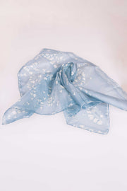 Pañuelo Pongé Seda Natural Pintado a Mano 45x45cm