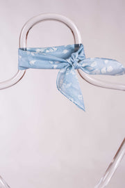 Pañuelo Pongé Seda Natural Pintado a Mano 45x45cm