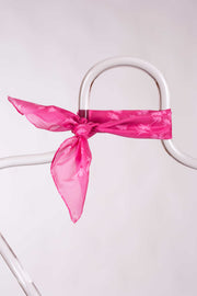 Pañuelo Pongé Seda Natural Pintado a Mano 45x45cm