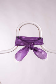 Pañuelo Pongé Seda Natural Pintado a Mano 45x45cm