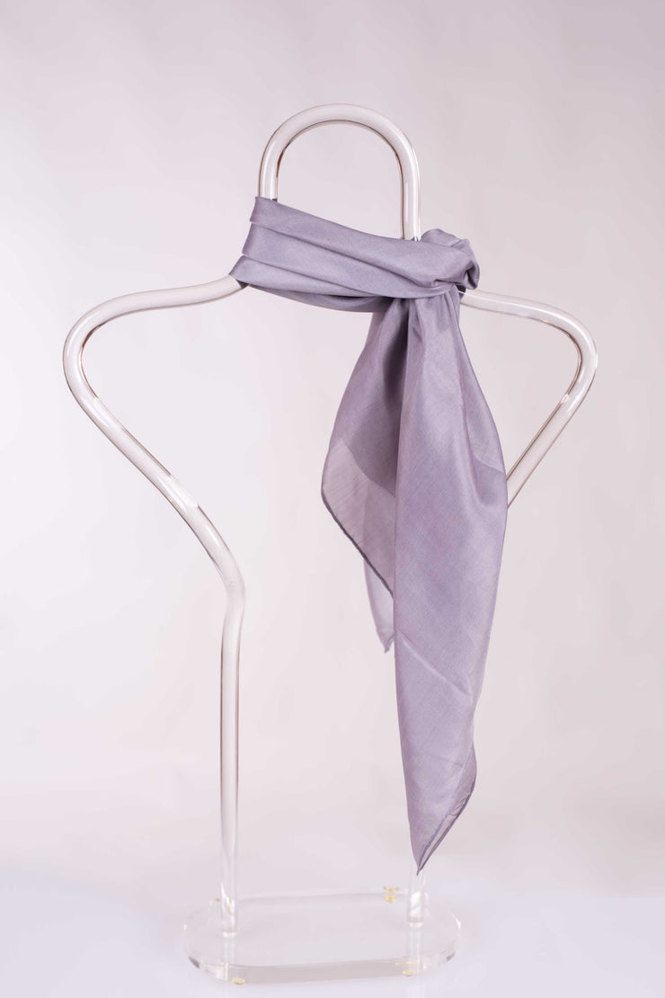 Pañuelo Cuadrado Pongé Seda Natural 90x90cm