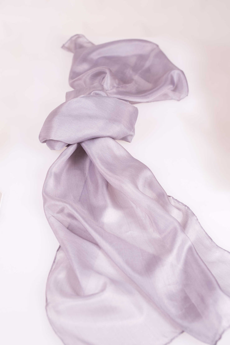 Fular Pongé Seda Natural 140x45cm