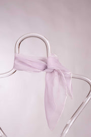 Pañuelo Cuadrado Gasa Seda Natural Pintado a Mano 55x55cm