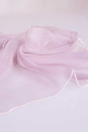 Pañuelo Cuadrado Gasa Seda Natural Pintado a Mano 55x55cm