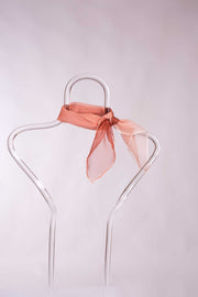 Pañuelo Cuadrado Gasa Seda Natural Pintado a Mano 55x55cm