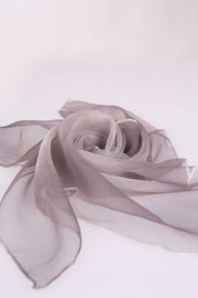 Pañuelo Cuadrado Gasa Seda Natural Pintado a Mano 55x55cm