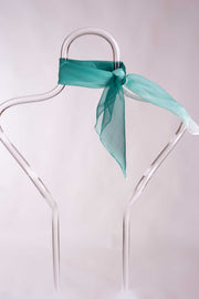 Pañuelo Cuadrado Gasa Seda Natural Pintado a Mano 55x55cm