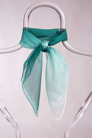 Pañuelo Cuadrado Gasa Seda Natural Pintado a Mano 55x55cm