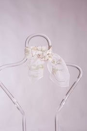 Pañuelo Cuadrado Gasa Seda Natural Pintado a Mano 55x55cm