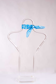 Pañuelo Pongé Seda Natural Pintado a Mano 45x45cm