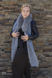 Bufanda Lana con Zorro Alice Azul