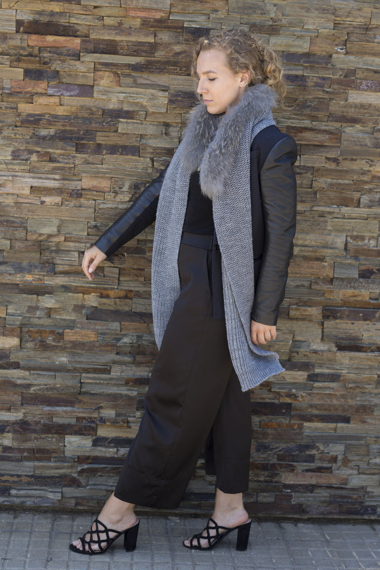 Bufanda Lana con Zorro Alice Azul