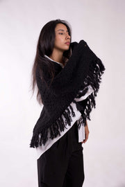 Mantón con Flecos Lana Gebe