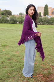 Mantón con Flecos Lana Gebe