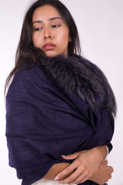 Estola Lana Zorro Royal