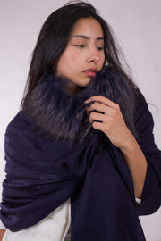 Estola Lana Zorro Royal