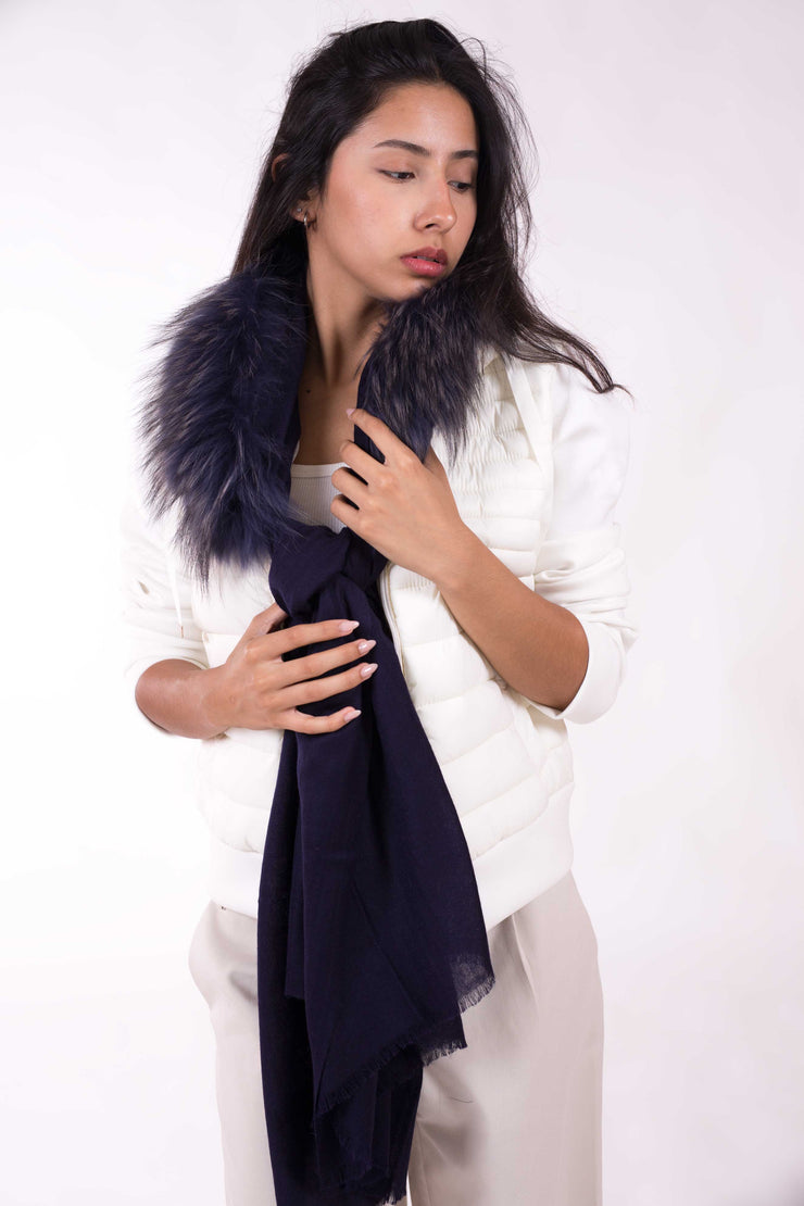 Estola Lana Zorro Royal