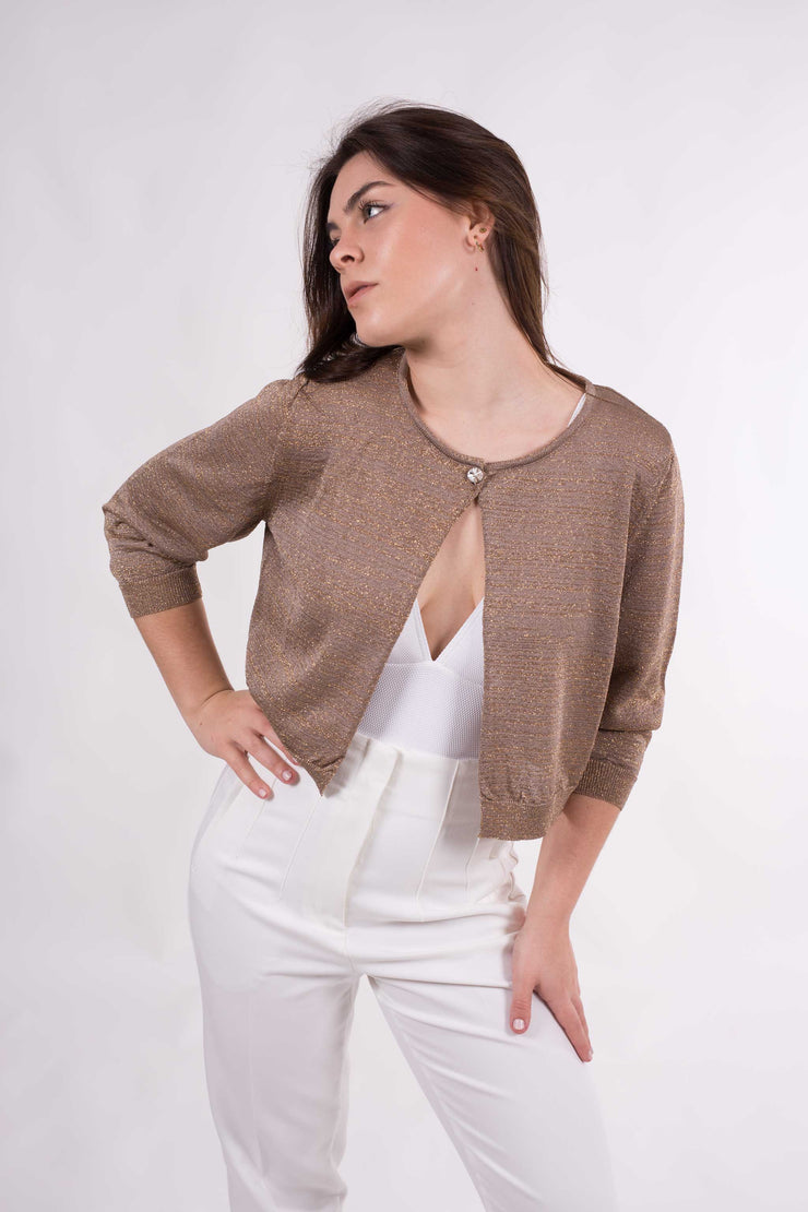 Chaqueta Punto Rebeca Lurex