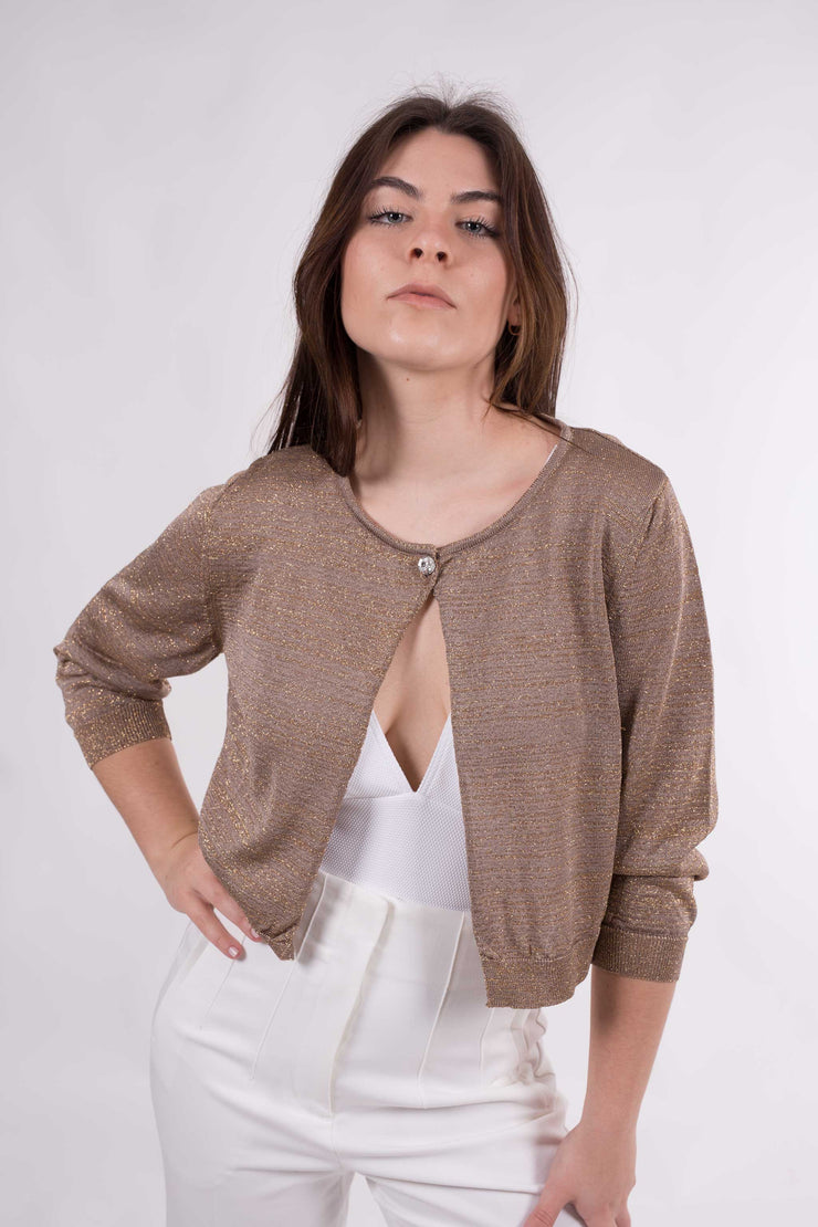 Chaqueta Punto Rebeca Lurex