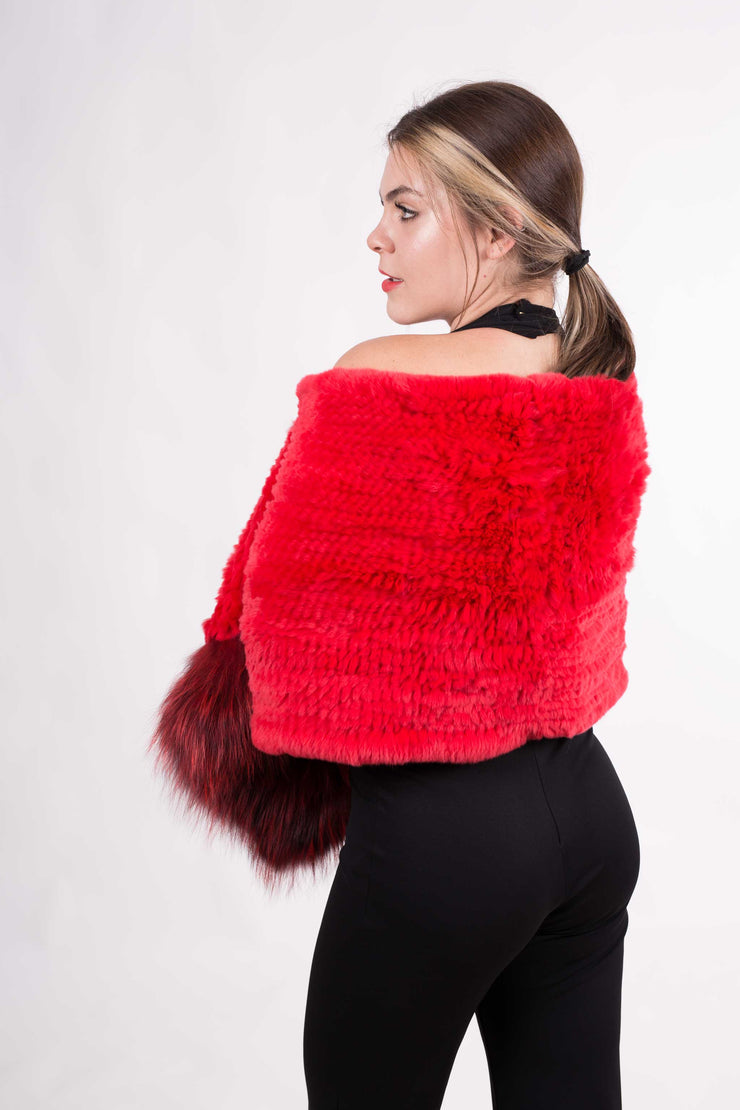 Chal de Piel Rex y Zorro