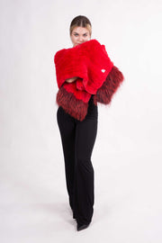 Chal de Piel Rex y Zorro