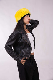 Cuello Turbante Piel