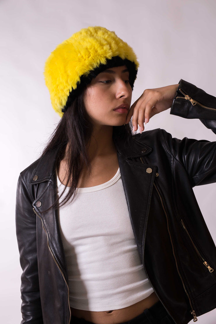 Cuello Turbante Piel