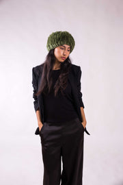 Cuello Turbante Piel