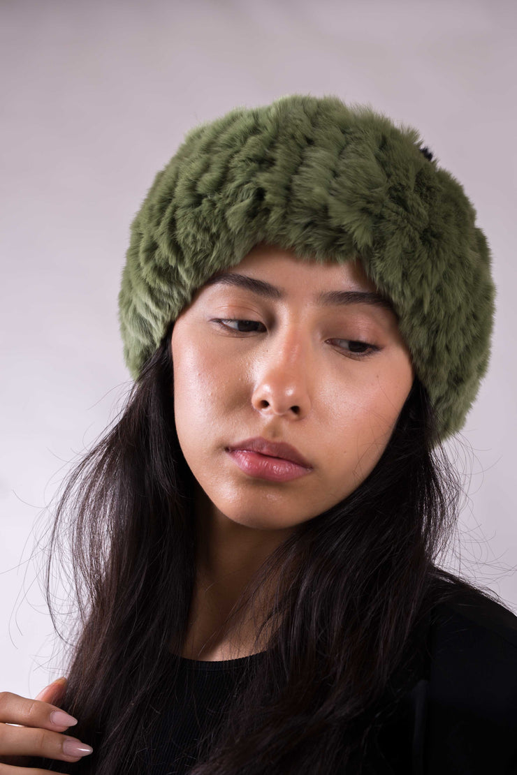 Cuello Turbante Piel