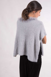 Poncho Trendy Plumas