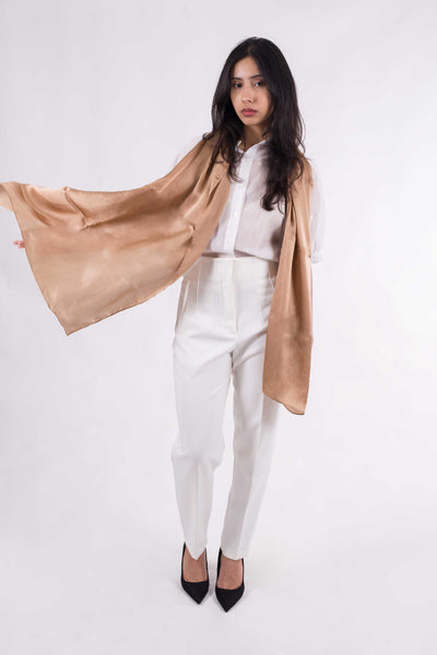 Chal Seda Natural Crepe Satén