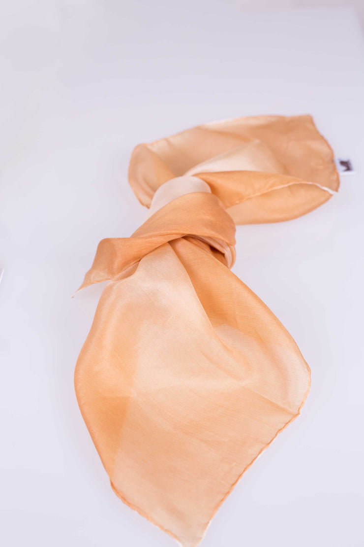 Pañuelo Cuadrado Pongé Seda Natural 55x55cm