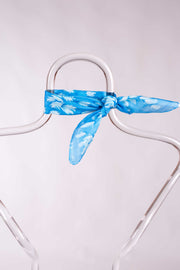 Pañuelo Pongé Seda Natural Pintado a Mano 45x45cm