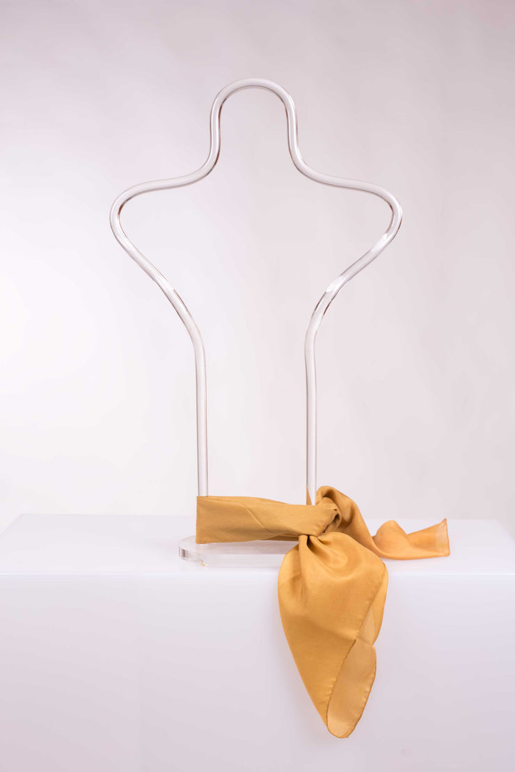 Pañuelo Cuadrado Pongé Seda Natural 90x90cm