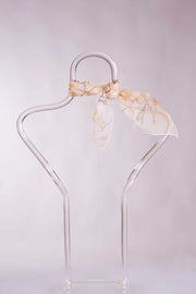 Pañuelo Cuadrado Gasa Seda Natural Pintado a Mano 55x55cm